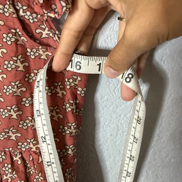 Sea New York Fernanda Tile Print Flutter Sleeve Dress XXS - Picture 9 of 10